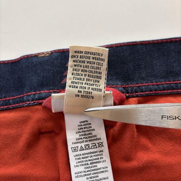 LL Bean Men’s 32x30 BeanFlex Fleece-Lined Classic Fit Jeans Straight Blue 298065 - Picture 9 of 9